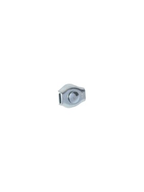 Зажим для стальных канатов STEELREX одинарный, SIMPLEX, цинк, 3 мм, упаковка 2 шт. 0521003000W100000210