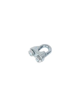 Зажим для стальных канатов STEELREX DIN 741, цинк, 6 мм, упаковка 2 шт. 0519006000W100000210