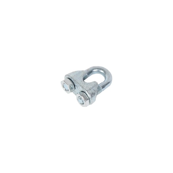 Зажим для стальных канатов STEELREX DIN 741, цинк, 6 мм, упаковка 2 шт. 0519006000W100000210