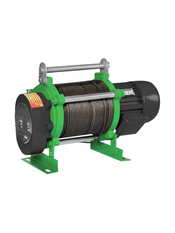 Лебедка электрическая (500/1000кг, 100/50м, U=380v, P3, 50HZ) EURO-LIFT KCD 00019830