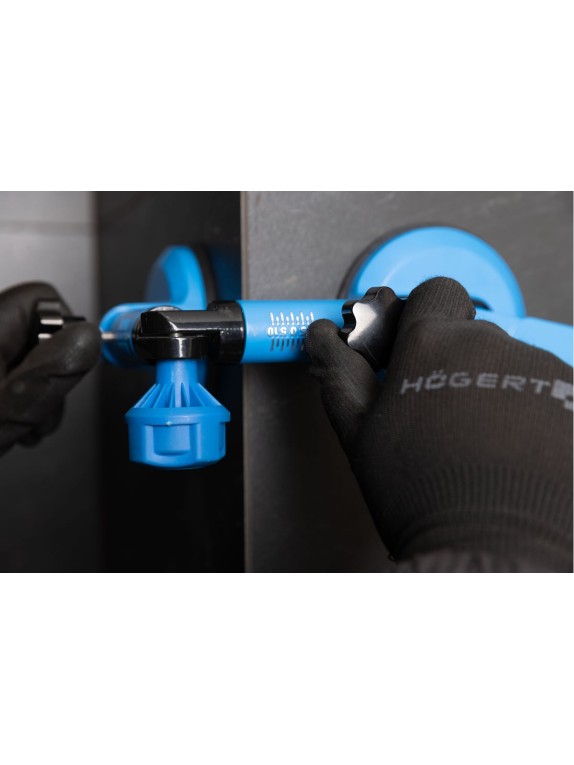 Присоска двойная угловая HOEGERT TECHNIK 50 кг HT3B345