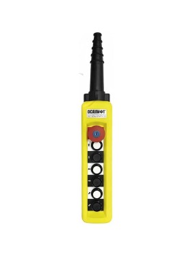 Пульт управления OCALIFT 6 кнопок, 2 скорости, стоп, ключ, IP65 XAC-A6913Y
