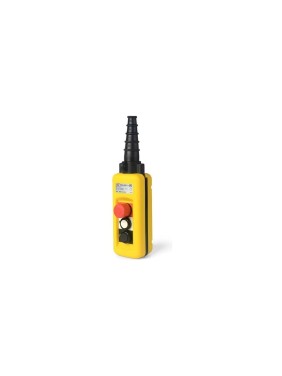 Пульт кнопочный HLT XAC-A2813 2 кнопки, 1 скорость, аварийная кнопка Стоп, IP65 085-12-014