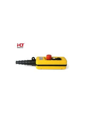 Пульт кнопочный HLT XAC-A2813 2 кнопки, 1 скорость, аварийная кнопка Стоп, IP65 085-12-014