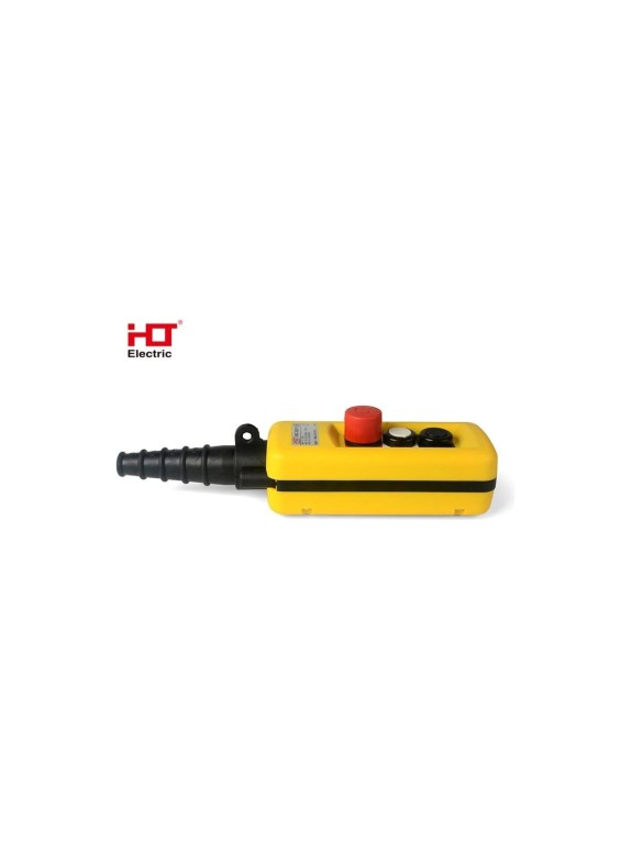 Пульт кнопочный HLT XAC-A2813 2 кнопки, 1 скорость, аварийная кнопка Стоп, IP65 085-12-014