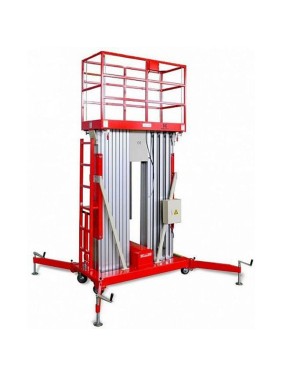 Телескопический двухмачтовый подъемник OXLIFT ZX-2-120 12 м, 200 кг 705030