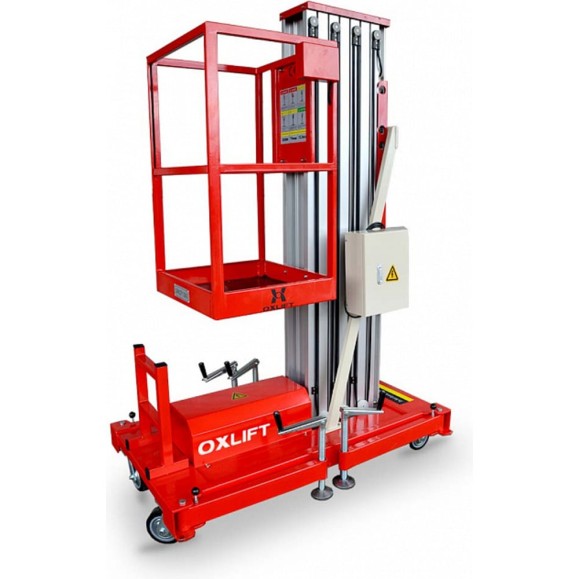 Телескопический одномачтовый подъемник OXLIFT ZX-1-060 6 м, 125 кг 700096 Телескопический одномачтовый подъемник OXLIFT ZX-1-060 6 м, 125 кг 700096