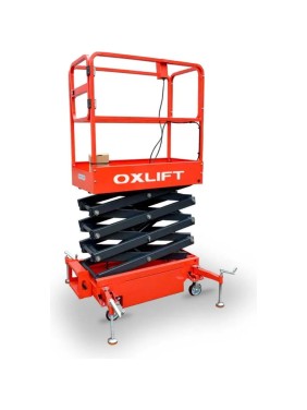 Несамоходный подъемник ножничного типа OXLIFT QX-030-048 DC с питанием от аккумулятора, 4800 мм, 300 кг 792908