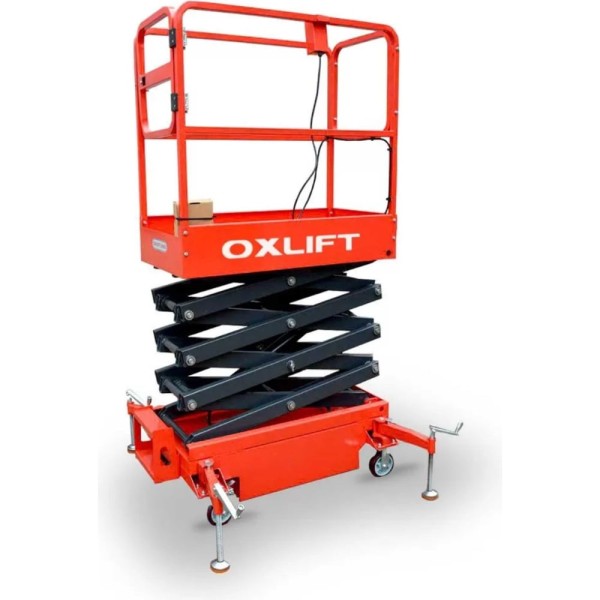 Несамоходный подъемник ножничного типа OXLIFT QX-030-048 DC с питанием от аккумулятора, 4800 мм, 300 кг 792908