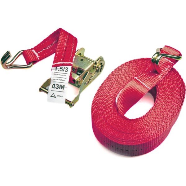 Стяжка груза ARNEZI 10 м x38 мм полиэфир, 1500/3000 кг A0901037
