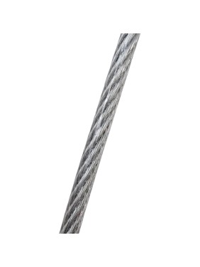 Стальной трос Gigant DIN 3055 5/6мм в ПВХ оплетке цинк 100м GSC-003
