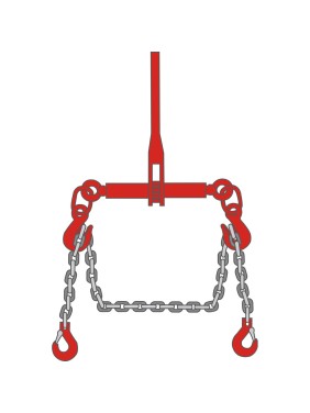 Цепная стяжка с талрепом ТамбовТехСнаб 8т 16мм (22т) 4м 7930130725982