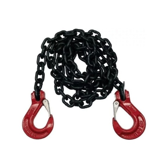 Крепежная цепь GPR ООО "Грузоподъемные решения" с крюками Цкр 16 мм, 16 т, 4 м 4631171102185