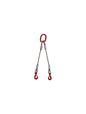 Строп канатный двухветвевой КанТраст 2 СК 0,5 т 3,0 м (опрессовка) 2SKO0530 Строп канатный двухветвевой КанТраст 2 СК 0,5 т 3,0 м (опрессовка) 2SKO0530