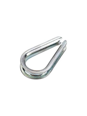 Коуш ОПМ DIN 6899 (для тросов d 6 мм) 6 zn 100 шт П0000028487