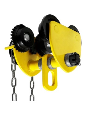 Каретка ручная OCALIFT 2т 12м тип GCL тележка на двутавр с ручным приводом 104212c