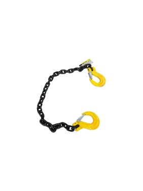 Строп крюк-крюк OCALIFT 1СЦ 5,7 т, 5 м, цепной глазированная цепь Т8 8x24 для стягивания груза 1sc5700t5mkk