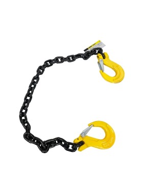 Строп OCALIFT крюк-крюк-укоротитель 1СЦ 5,7т 4м цепной глазированная цепь Т8 8x24 для стягивания груза 1sc5700t4mkkh