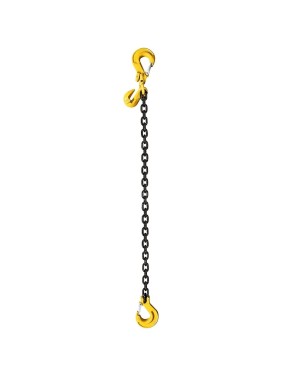 Строп крюк-крюк-укоротитель OCALIFT 1СЦ 15 т, 6 м, цепной, глазированная цепь Т8 13x39 для стягивания груза 1sc15000t6mkkh