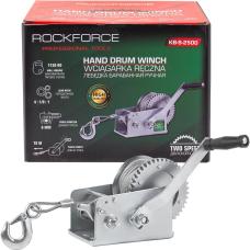 Лебедка барабанная ручная Rockforce 1130 кг RF-KB-S-2500(64948)
