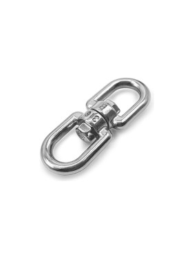 Вертлюг петля-петля ООО ПКФ Сварком 10мм, оцинкованная сталь (1 шт.) k00009387