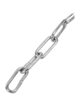 Цепь длиннозвенная BlackWeld d2, цинк, DIN 763 (80м) 144992
