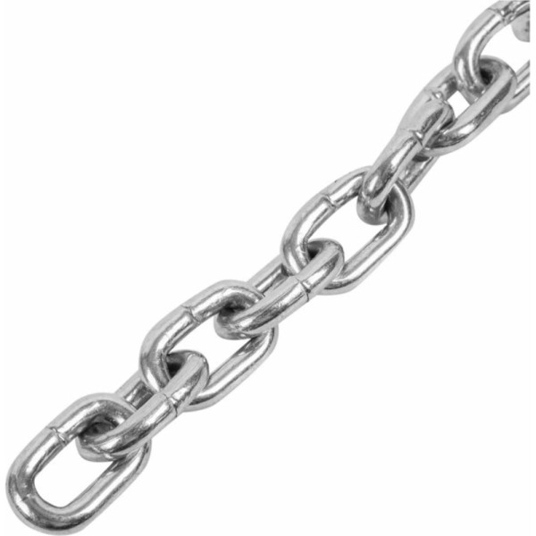 Цепь короткозвенная BlackWeld d4, цинк, DIN 766 (40м) 144987