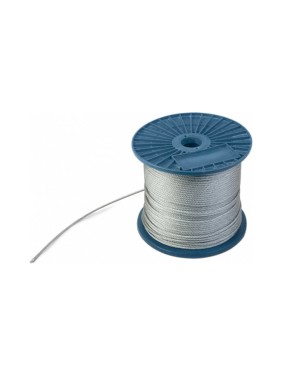 Трос для растяжки BlackWeld d1,5, цинк, без оплетки, 200 м 144972