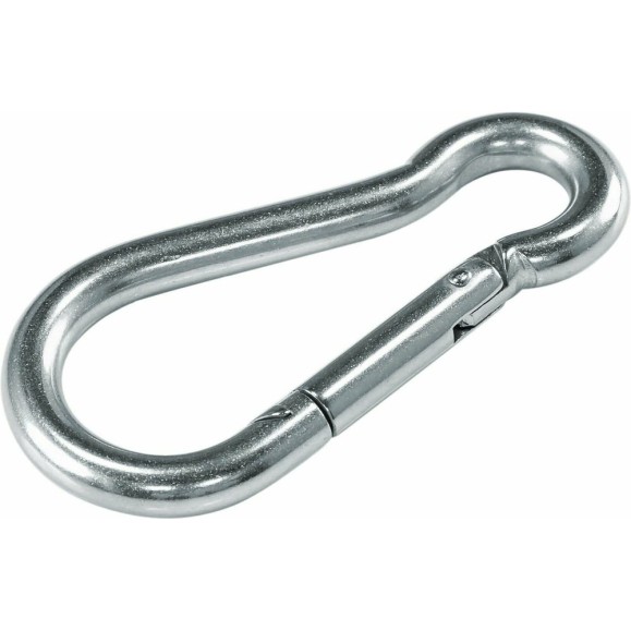 Карабин BlackWeld 7 мм, цинк, DIN 5299C 50 шт. 144928