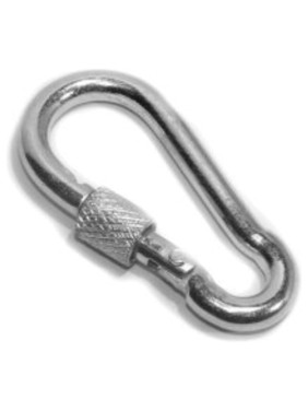 Карабин с фиксатором BlackWeld 10 ОЦ. DIN5299D (25) 144944