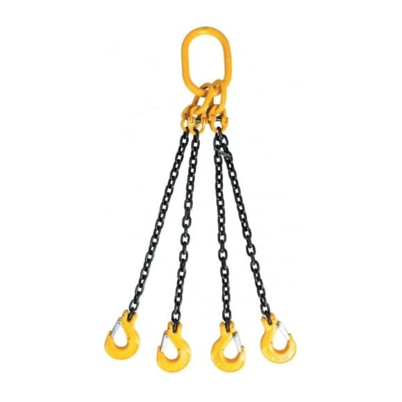 Строп цепной четырехветвевой GPR ООО ГРУЗОПОДЪЕМНЫЕ РЕШЕНИЯ 4СЦ 6,7тн/1,5м крюки самозапирающиеся 4631171103274