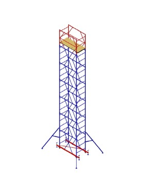 Вышка-тура Мега Мега-1 Профи Н=8,6 м 397