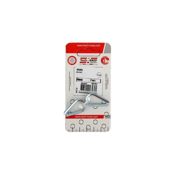 Коуш DIN6899 М4 2шт - ярлык Tech-Krep 102751