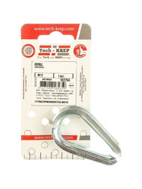 Коуш DIN6899 М12 1шт - ярлык Tech-Krep 102756