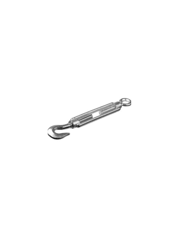 Талреп STAYER DIN 1480, крюк-кольцо, М5, 20 шт, оцинкованный, 30515-05