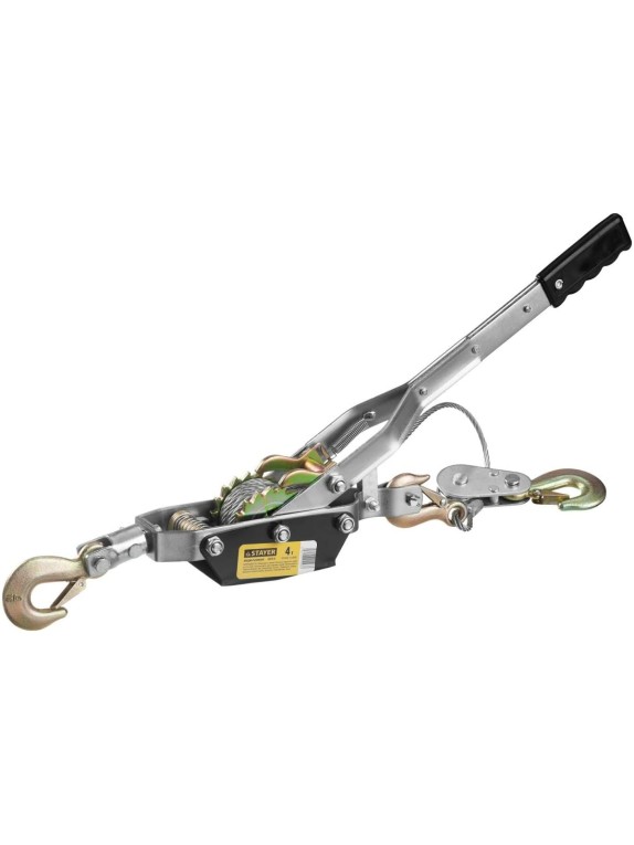 Рычажная тросовая лебедка Stayer MAXPull 4т/3м 4310-4