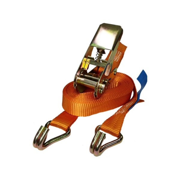 Стяжной ремень UVE 0,4/0,8 тн, 5 метров, 25мм, RS2-25-800-5-orange