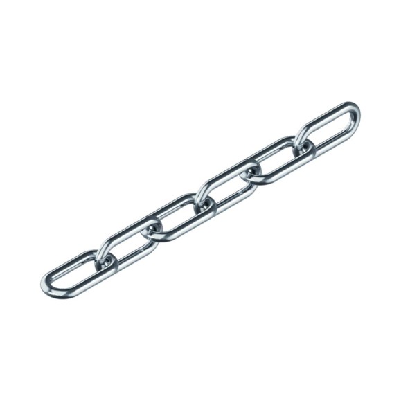 Сварная длиннозвенная цепь BEFAST цинк, DIN763 2 LC02200S