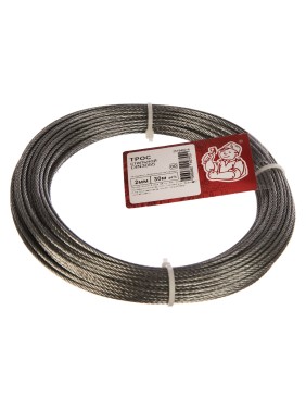 Стальной трос Стройбат DIN 3055 2мм 30м 2519402-4/ 249420