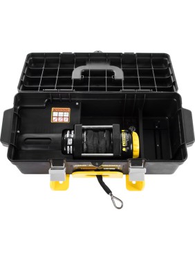 Переносная лебедка с синтетическим тросом в коробке Superwinch Winch2Go 4000 SR W1500