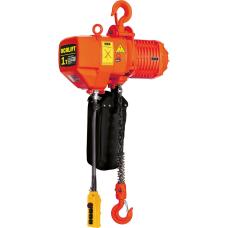 Цепная стационарная электрическая таль OCALIFT 01-01S г/п 1Т, высота 4,5м, 380в, на крюке OCA0101SN45m