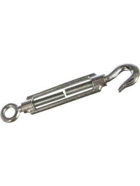 Талреп STAYER DIN 1480, крюк-кольцо, М12, 4 шт, оцинкованный, 30515-12