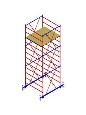 Вышка-тура Н=6,3м Мега 5М 955