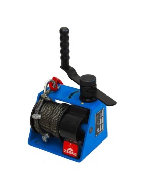 Ручная лебедка с червячным редуктором EURO-LIFT VS-1000 00009338 (г/п 1000 кг, 35м)