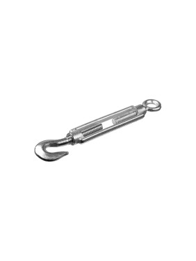 Талреп STAYER DIN 1480, крюк-кольцо, М20, 1 штука, оцинкованный 30515-20