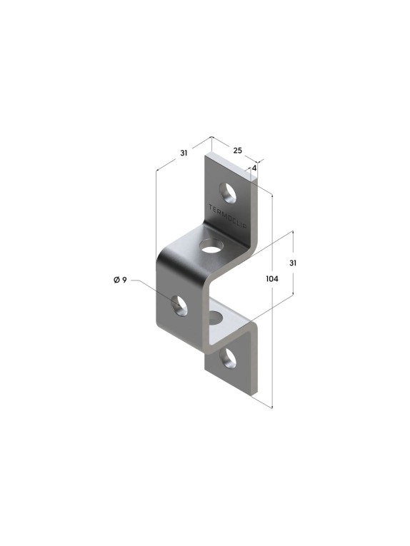 Соединительная скоба Termoclip 28x30 4F5 9122001