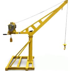 Мини кран OCALIFT г/п 400кг, с поворотной стрелой, вылет 130см, без лебёдки mini-130