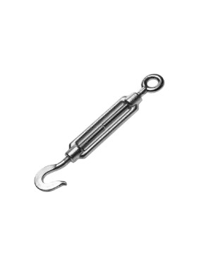 Талреп BEFAST крюк-кольцо DIN 1480, покрытие белый цинк 6, 25 шт. KRK0625S