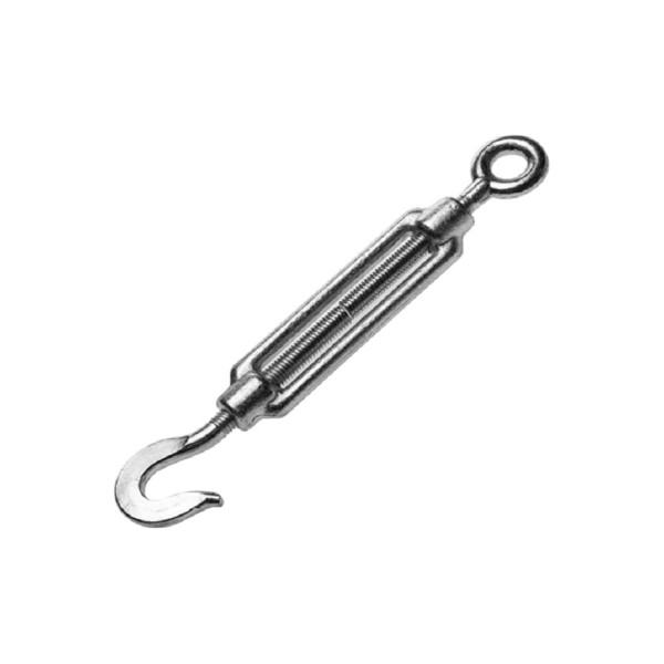 Талреп BEFAST крюк-кольцо DIN 1480, покрытие белый цинк 6, 25 шт. KRK0625S