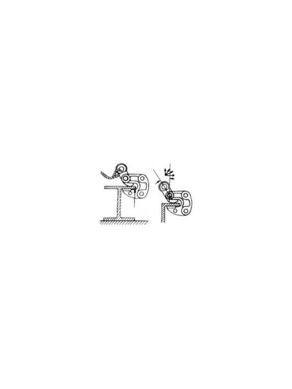 Захват для горизонтального подъема листа ABLE HLC 1.0 г/п 1,0 т